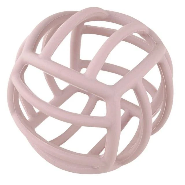 Anpassbarer Logo-Baby-Beißring, Backenzahn-Spielzeug, lebensmittelechtes Silikonmaterial, Spielzeugball, Lernspielzeug, Jungen- und Mädchengeschenk, BPA-frei