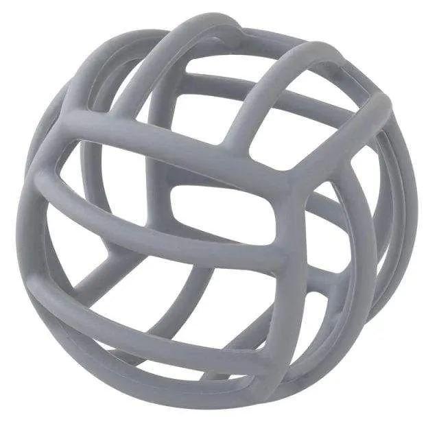 Anpassbarer Logo-Baby-Beißring, Backenzahn-Spielzeug, lebensmittelechtes Silikonmaterial, Spielzeugball, Lernspielzeug, Jungen- und Mädchengeschenk, BPA-frei