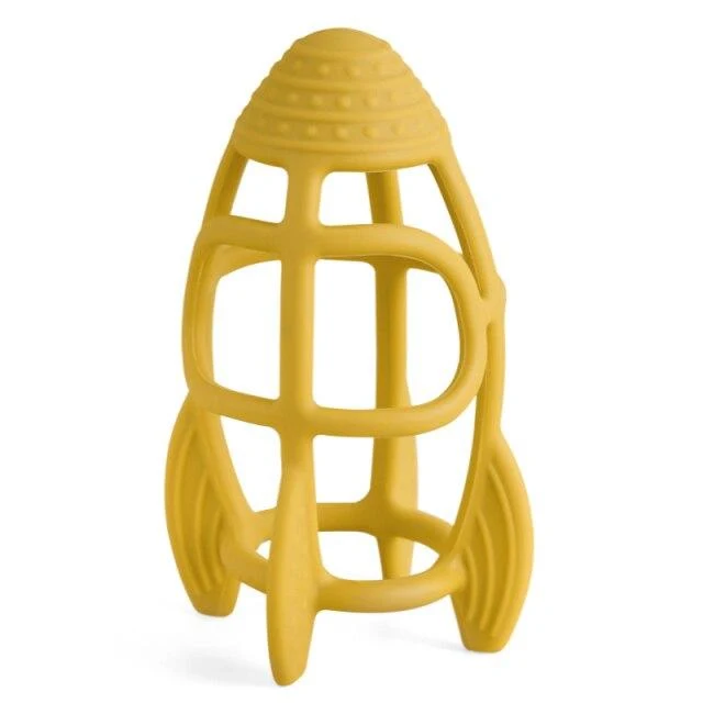 Anpassbarer Logo-Baby-Beißring, Backenzahn-Spielzeug, lebensmittelechtes Silikonmaterial, Spielzeugball, Lernspielzeug, Jungen- und Mädchengeschenk, BPA-frei