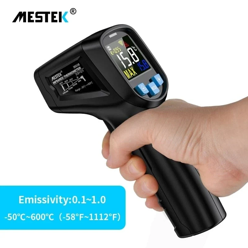 Thermometer Digital 800 Grad Infrarot-Thermometer Thermische Imager Laserthermometer Pyrometer Hygrometer Thermostat Termometro
