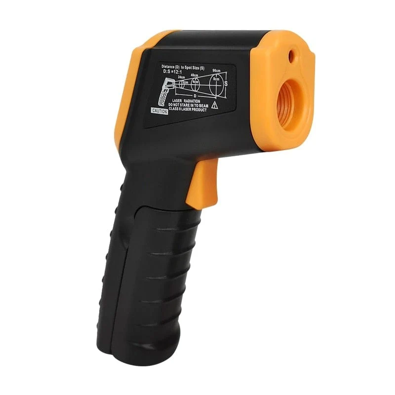 500C Digitales berührungsloses Infrarot-Thermometer Laser-Pyrometer für Boiler Home Ofen Süßwaren Badewasser BBQ Temperatur Mete