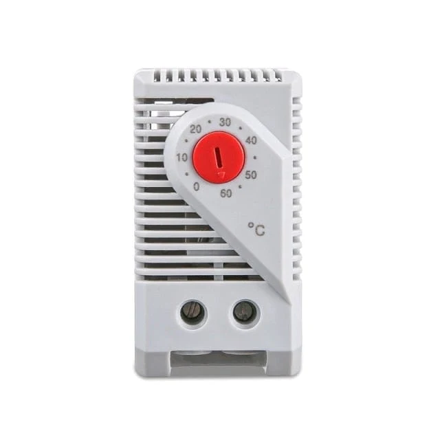 0-60 °C KTO011 KTS011 DIN-Schienen-Mini-Kompakt-Bimetall-Thermostat Mechanischer Temperaturregler Normal offen geschlossen KTO 011 KTS