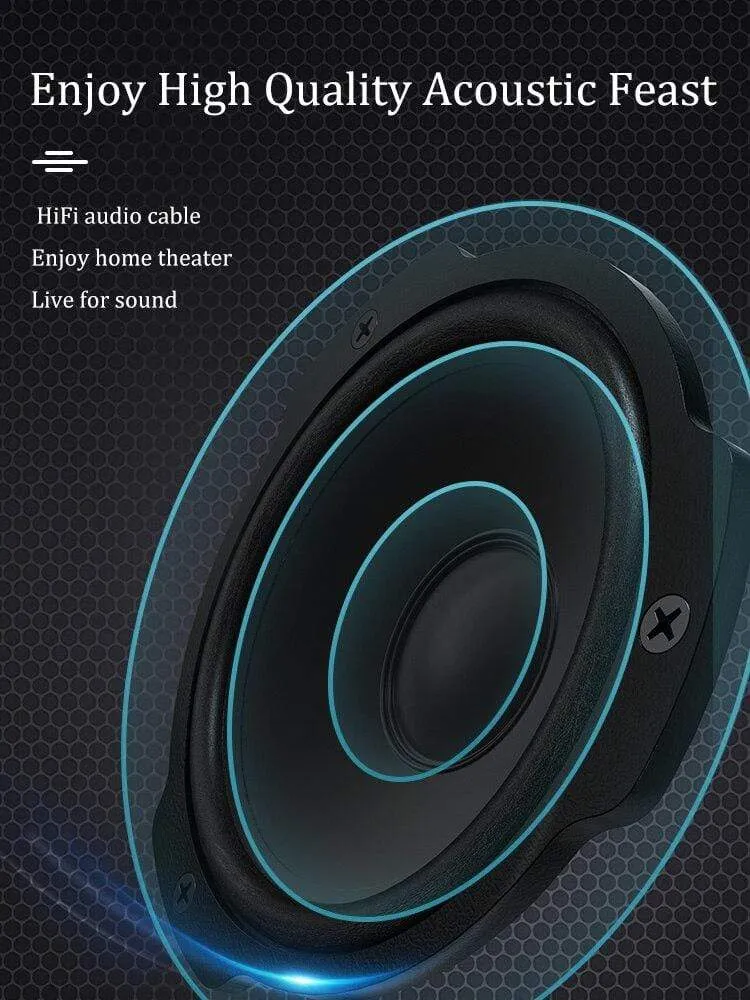 CHOSEAL DIY HIFI Lautsprecherkabel Sauerstofffreies Kupfer Audiokabel für Car Audio Heimkino 14/16/18AWG Audiophile Draht