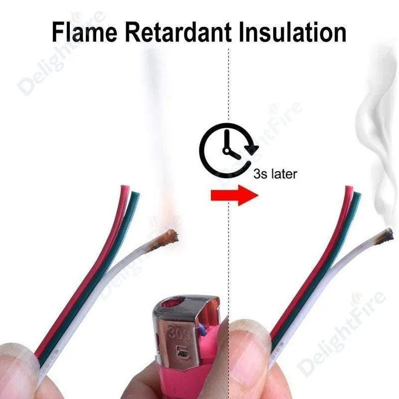 3 Pin LED Draht 2 4 5 6 Core 22AWG Verlängerung Kabel JST Stecker Elektrische Drähte Kabel Für WS2812B RGB RGBW LED Streifen Automotive