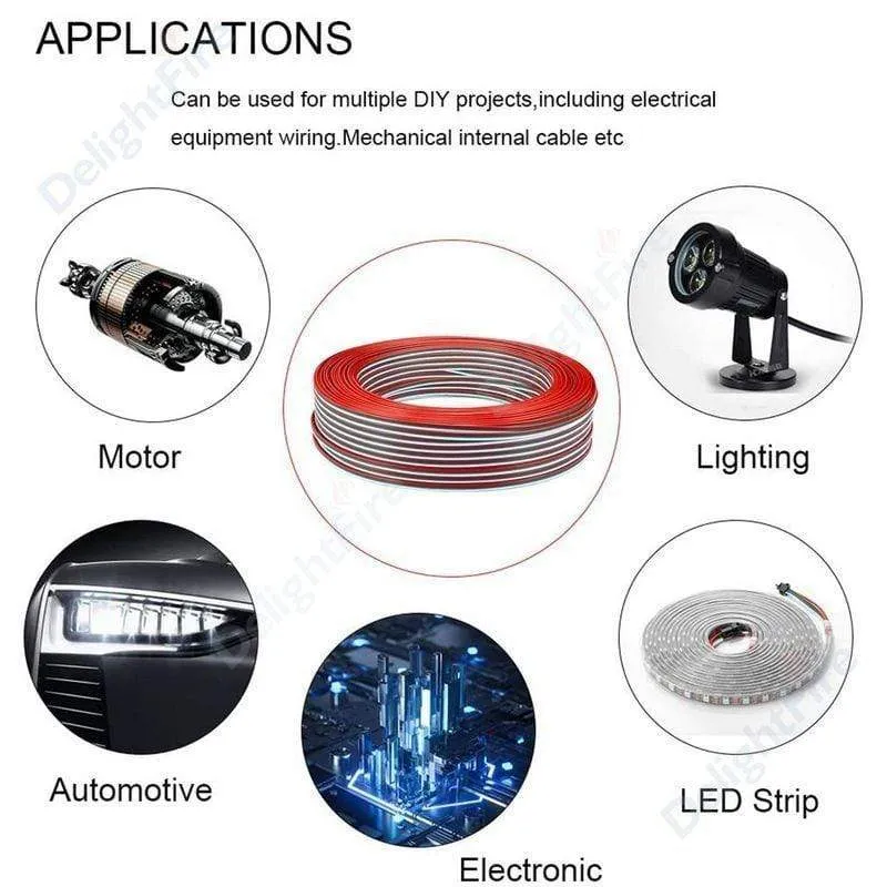 3 Pin LED Draht 2 4 5 6 Core 22AWG Verlängerung Kabel JST Stecker Elektrische Drähte Kabel Für WS2812B RGB RGBW LED Streifen Automotive