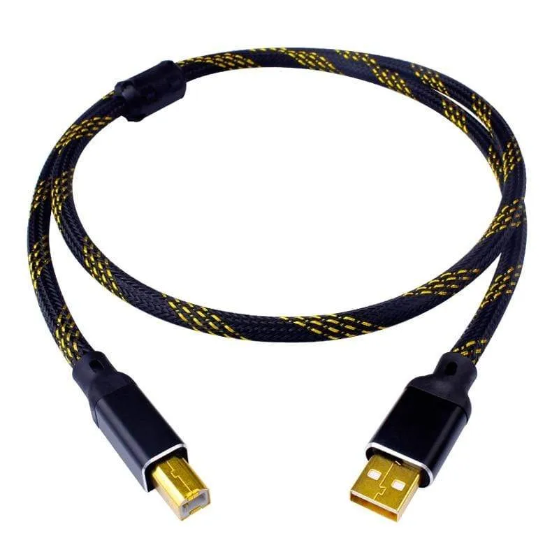 Canare HIFI USB Kabel DAC AB Alpha 4N OFC Digital AB Audio A zu B High-End Typ A zu Typ B Hifi Datenkabel