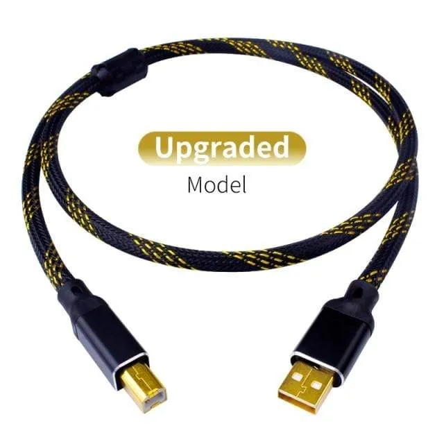 Canare HIFI USB Kabel DAC AB Alpha 4N OFC Digital AB Audio A zu B High-End Typ A zu Typ B Hifi Datenkabel