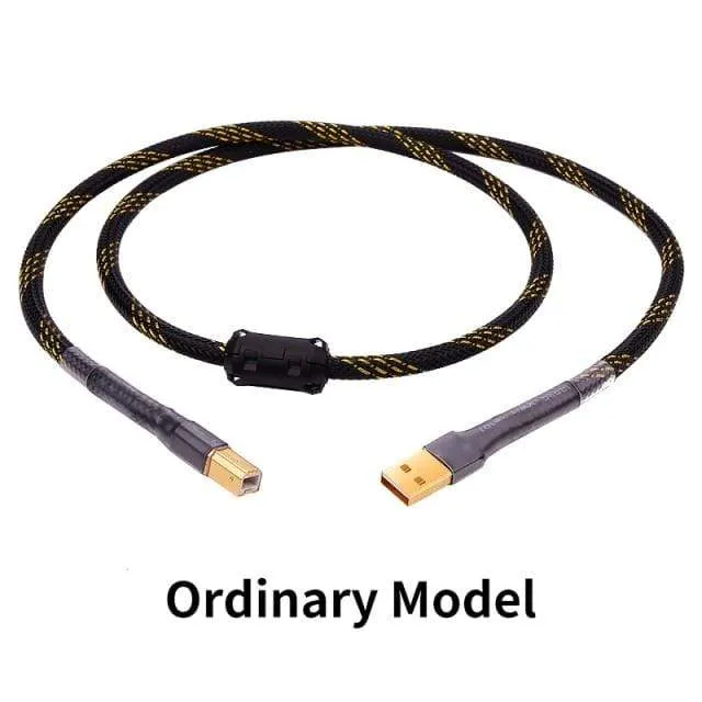 Canare HIFI USB Kabel DAC AB Alpha 4N OFC Digital AB Audio A zu B High-End Typ A zu Typ B Hifi Datenkabel