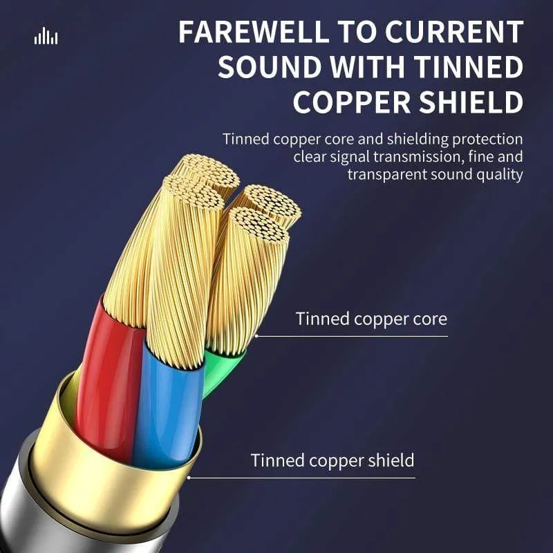 Kebiss AUX Kabel Jack 3.5mm Audio Kabel 3.5mm Jack Lautsprecher Kabel für JBL Kopfhörer Auto Xiaomi redmi 5 plus Oneplus 5t AUX Kabel