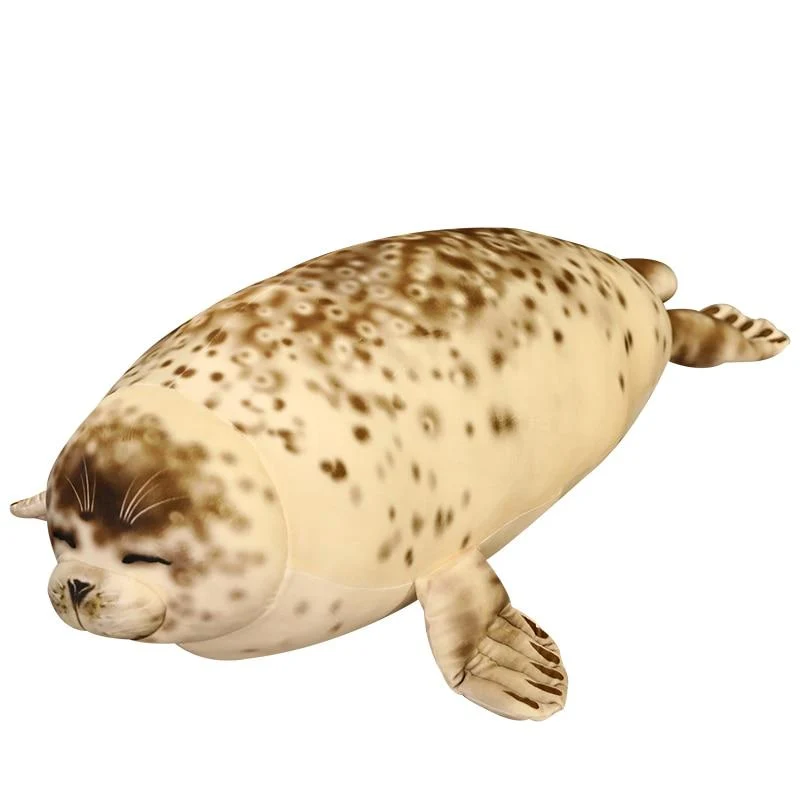 35-120 cm Schöne Seelöwe Plüschtiere Weiche Marine Tier Siegel Gefüllte Puppe für Kinder Geschenk Schlafkissen 3D Neuheit Dekokissen