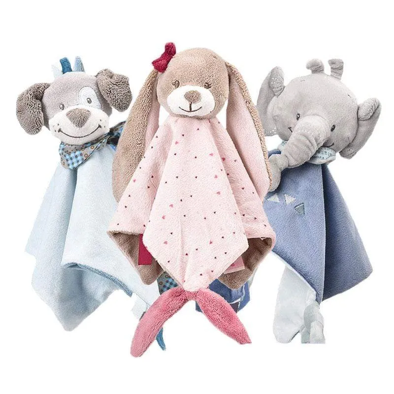 Baby Tröster Spielzeug Hase Plüsch Babyspielzeug Schlafen Beschwichtigen Handtuch Weiche Kuscheltiere Plüschtiere Für Babys Babyspielzeug 0 12 Monate