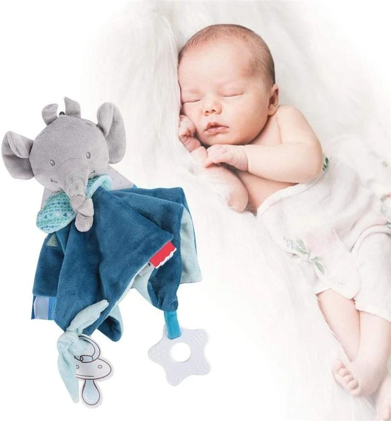 Baby Tröster Spielzeug Hase Plüsch Babyspielzeug Schlafen Beschwichtigen Handtuch Weiche Kuscheltiere Plüschtiere Für Babys Babyspielzeug 0 12 Monate