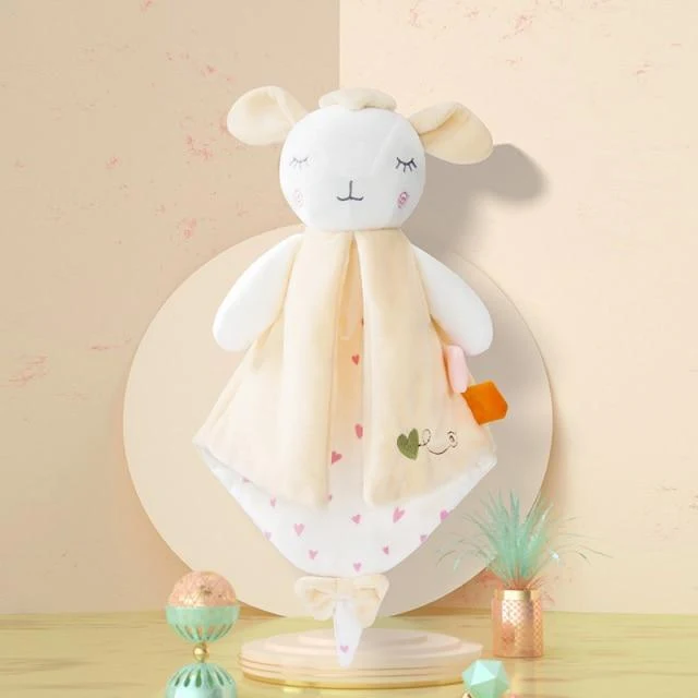Baby Tröster Spielzeug Hase Plüsch Babyspielzeug Schlafen Beschwichtigen Handtuch Weiche Kuscheltiere Plüschtiere Für Babys Babyspielzeug 0 12 Monate