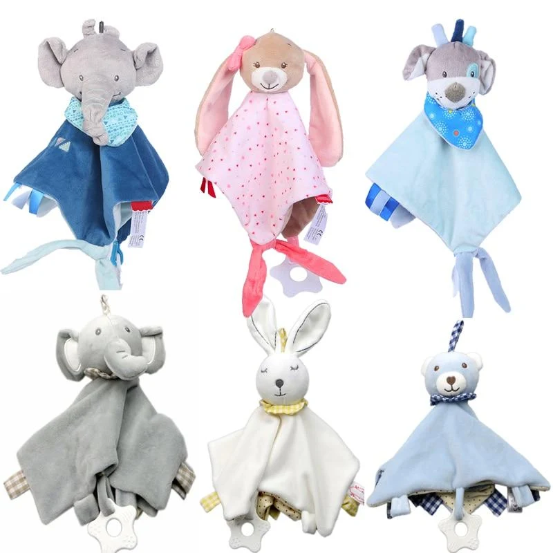 Baby Tröster Spielzeug Hase Plüsch Babyspielzeug Schlafen Beschwichtigen Handtuch Weiche Kuscheltiere Plüschtiere Für Babys Babyspielzeug 0 12 Monate
