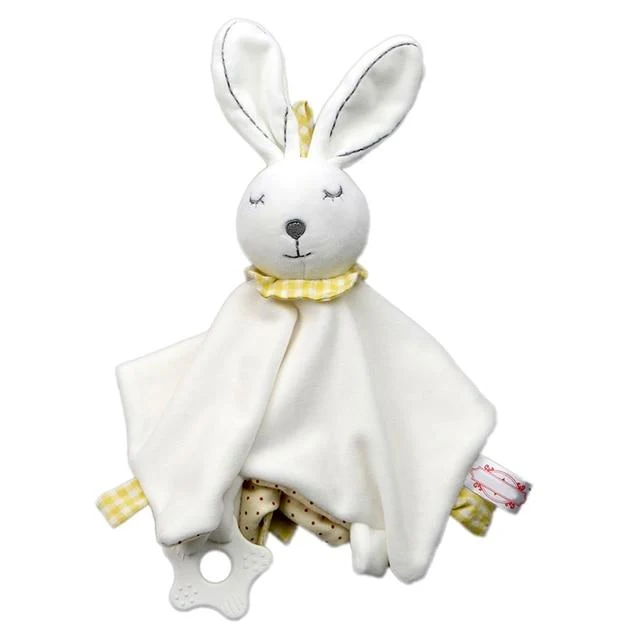 Baby Tröster Spielzeug Hase Plüsch Babyspielzeug Schlafen Beschwichtigen Handtuch Weiche Kuscheltiere Plüschtiere Für Babys Babyspielzeug 0 12 Monate