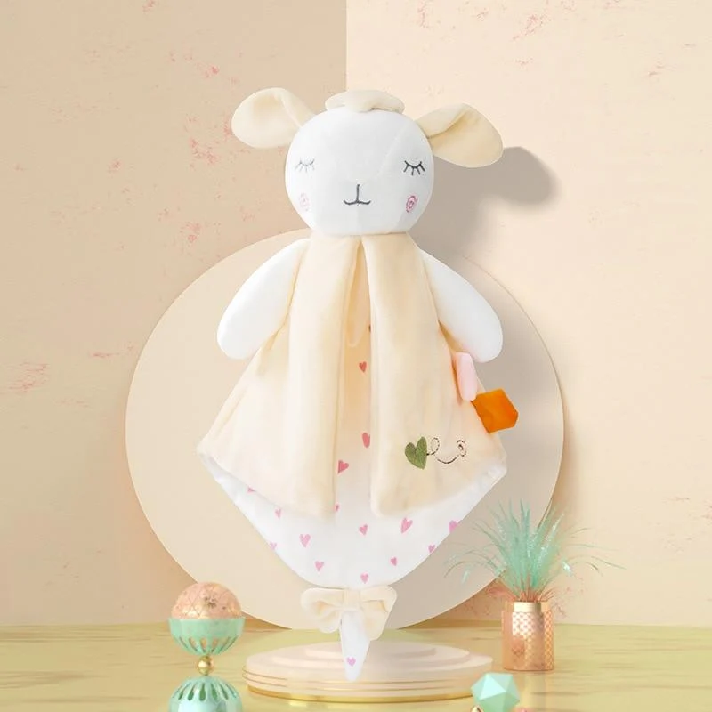 Baby Tröster Spielzeug Hase Plüsch Babyspielzeug Schlafen Beschwichtigen Handtuch Weiche Kuscheltiere Plüschtiere Für Babys Babyspielzeug 0 12 Monate