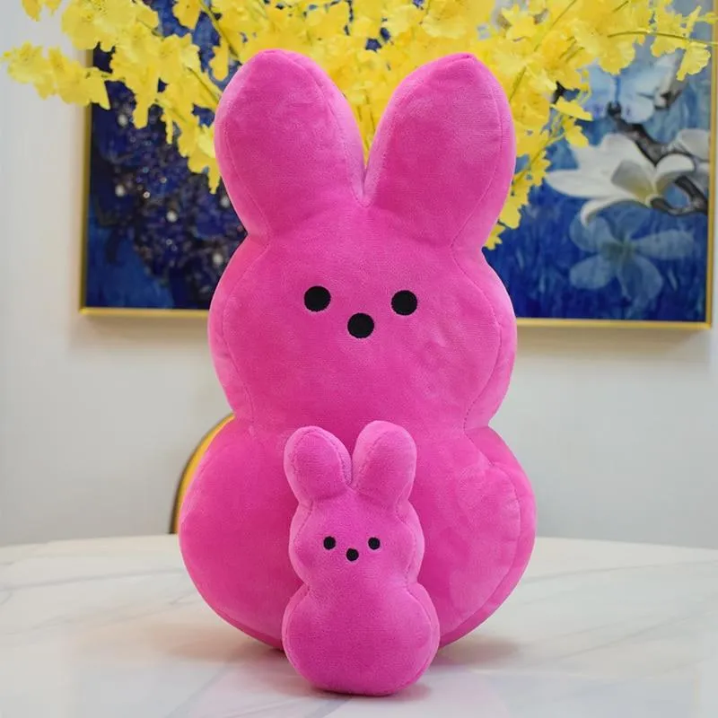 38 cm 15 cm Peeps Plüschhase Peep Osterspielzeug Simulation Stofftier Puppe für Kinder Kinder Weiches Kissen Geschenke Mädchen Spielzeug