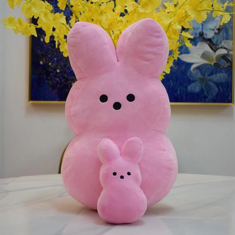 38 cm 15 cm Peeps Plüschhase Peep Osterspielzeug Simulation Stofftier Puppe für Kinder Kinder Weiches Kissen Geschenke Mädchen Spielzeug