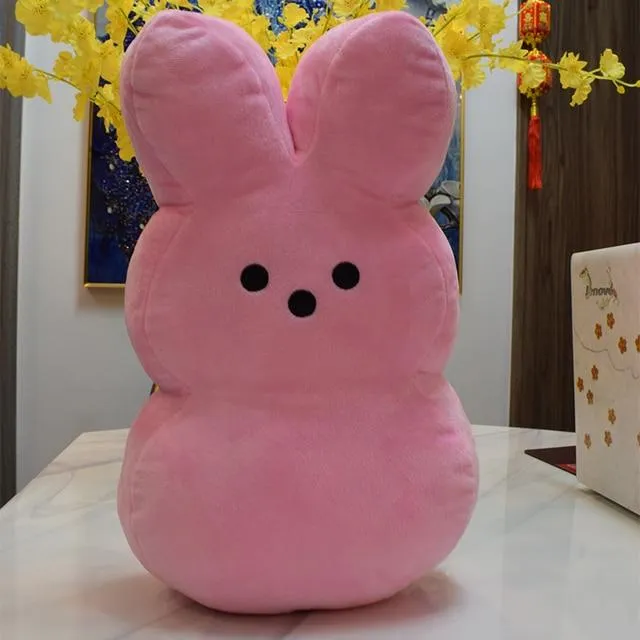 38 cm 15 cm Peeps Plüschhase Peep Osterspielzeug Simulation Stofftier Puppe für Kinder Kinder Weiches Kissen Geschenke Mädchen Spielzeug
