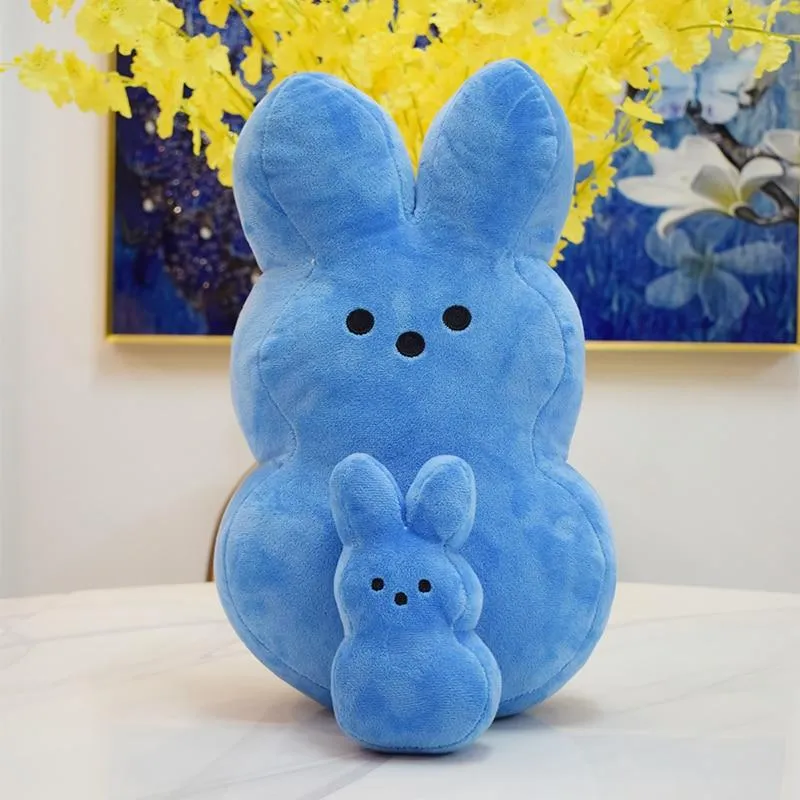 38 cm 15 cm Peeps Plüschhase Peep Osterspielzeug Simulation Stofftier Puppe für Kinder Kinder Weiches Kissen Geschenke Mädchen Spielzeug