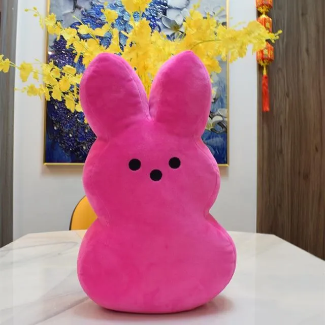 38 cm 15 cm Peeps Plüschhase Peep Osterspielzeug Simulation Stofftier Puppe für Kinder Kinder Weiches Kissen Geschenke Mädchen Spielzeug