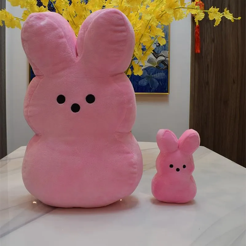 38 cm 15 cm Peeps Plüschhase Peep Osterspielzeug Simulation Stofftier Puppe für Kinder Kinder Weiches Kissen Geschenke Mädchen Spielzeug