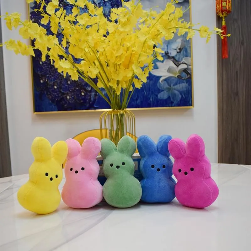 38 cm 15 cm Peeps Plüschhase Peep Osterspielzeug Simulation Stofftier Puppe für Kinder Kinder Weiches Kissen Geschenke Mädchen Spielzeug