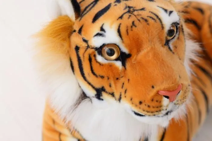 30-120 cm Riesen Schwarzer Leopard Panther Plüsch Spielzeug Weiches Stofftier Kissen Tier Puppe Gelb Weiß Tiger Spielzeug für Kinder
