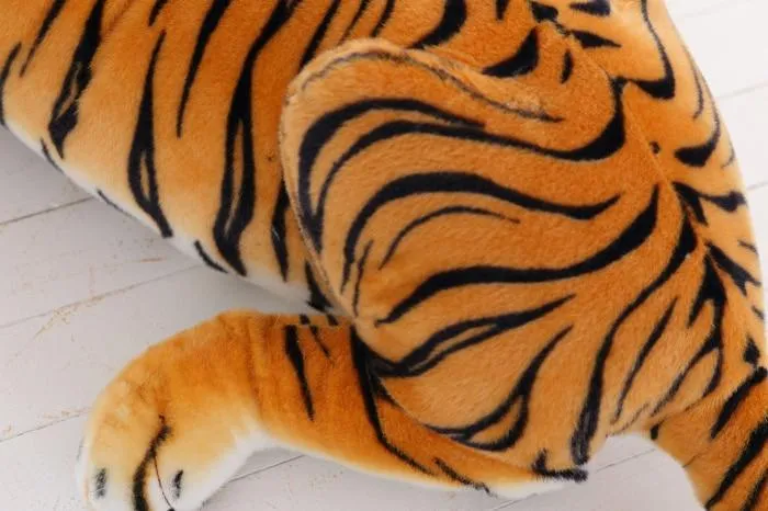30-120 cm Riesen Schwarzer Leopard Panther Plüsch Spielzeug Weiches Stofftier Kissen Tier Puppe Gelb Weiß Tiger Spielzeug für Kinder