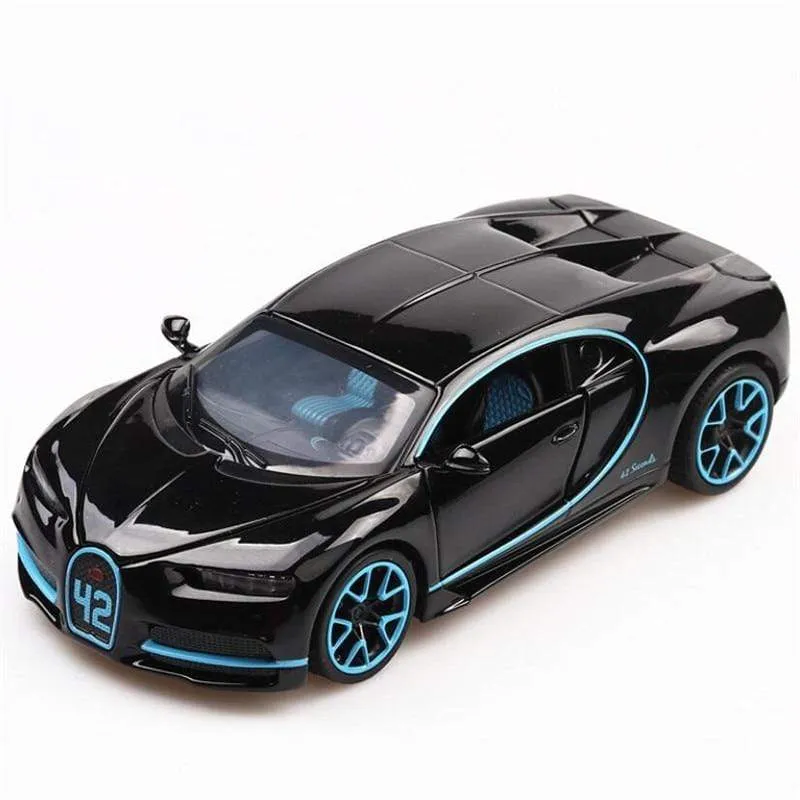 1:32 Spielzeugauto Bugatti Chiron Metallspielzeug Auto aus Legierung Druckguss & Spielzeugfahrzeuge Automodell Miniaturmodell Autospielzeug für Kinder