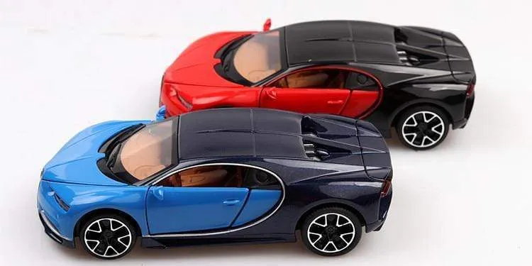 1:32 Spielzeugauto Bugatti Chiron Metallspielzeug Auto aus Legierung Druckguss & Spielzeugfahrzeuge Automodell Miniaturmodell Autospielzeug für Kinder