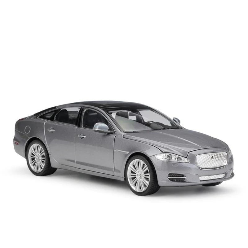 Modellauto 1:24 Druckgussauto Spielzeug Klassisches 2010 JAGUAR XJ High Simulator Auto Legierung Metall Spielzeugauto Für Kinder Geschenksammlung