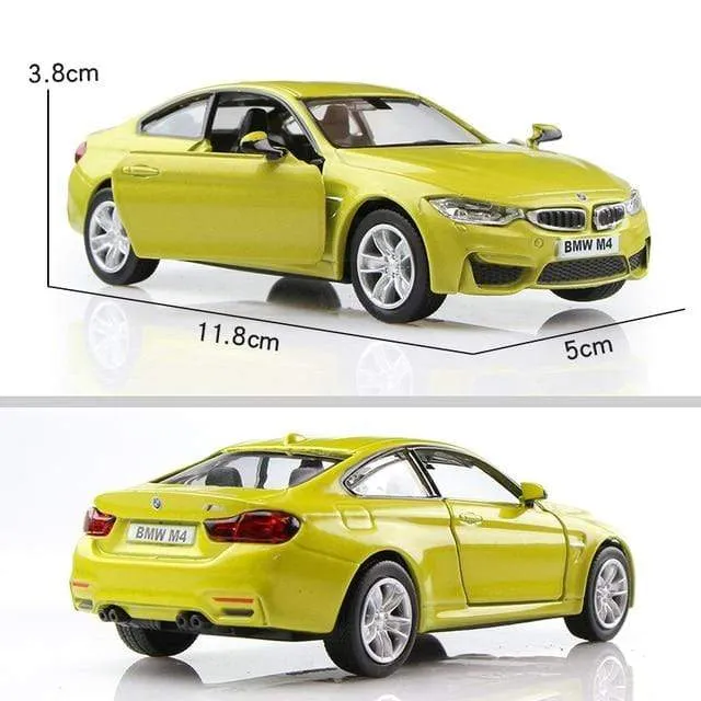 Geburtstagsgeschenk 1:36 Legierung Automodell Simulation Exquisite Druckguss Spielzeugfahrzeug RMZ Stadt Maserati Aston Martin Türen öffnen Pull Back