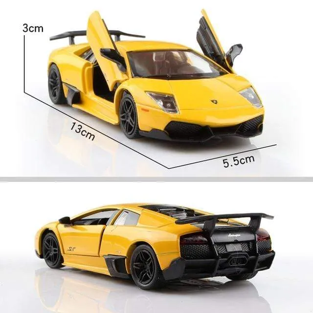 Geburtstagsgeschenk 1:36 Legierung Automodell Simulation Exquisite Druckguss Spielzeugfahrzeug RMZ Stadt Maserati Aston Martin Türen öffnen Pull Back