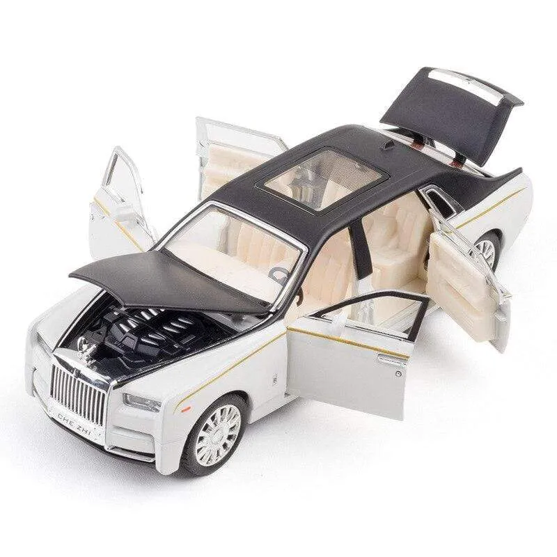 1:32 Rolls-Royce Phantom Legierung Automodell Druckguss & Spielzeugfahrzeuge Spielzeugautos Kinderspielzeug Für Ton und Licht Kinder Geschenke Jungen Spielzeug