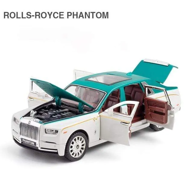 1:32 Rolls-Royce Phantom Legierung Automodell Druckguss & Spielzeugfahrzeuge Spielzeugautos Kinderspielzeug Für Ton und Licht Kinder Geschenke Jungen Spielzeug