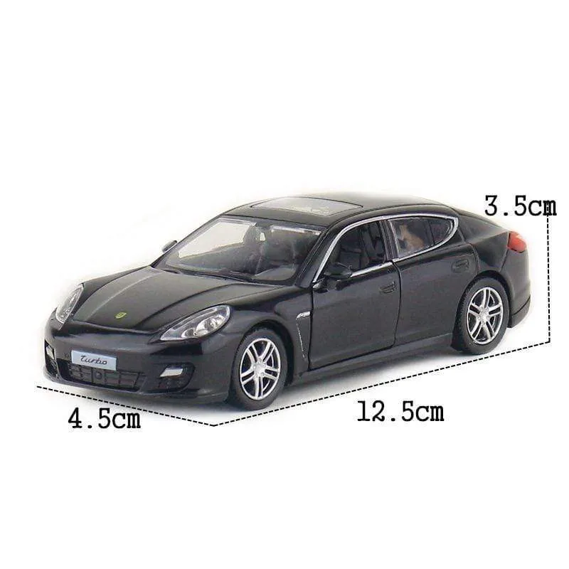 1:32 Porsche Panamera Coupé Automodell aus Legierung, Druckguss-Spielzeugfahrzeuge, Automodell aus Metall, Simulation, Sound-/Lichtsammlung, Kindergeschenk