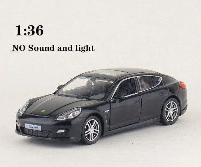 1:32 Porsche Panamera Coupé Automodell aus Legierung, Druckguss-Spielzeugfahrzeuge, Automodell aus Metall, Simulation, Sound-/Lichtsammlung, Kindergeschenk