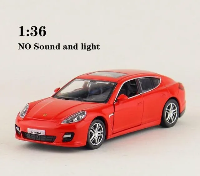 1:32 Porsche Panamera Coupé Automodell aus Legierung, Druckguss-Spielzeugfahrzeuge, Automodell aus Metall, Simulation, Sound-/Lichtsammlung, Kindergeschenk