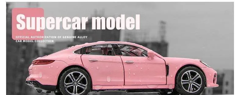 1:32 Porsche Panamera Coupé Automodell aus Legierung, Druckguss-Spielzeugfahrzeuge, Automodell aus Metall, Simulation, Sound-/Lichtsammlung, Kindergeschenk