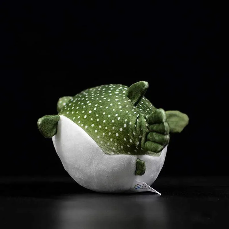 Echtes Kugelfisch-Plüschtier, lebensechte Meerestiere, Kugelfische, Stofftiere, weiche Aquarienfische, Puppen, Geschenke für Kinder