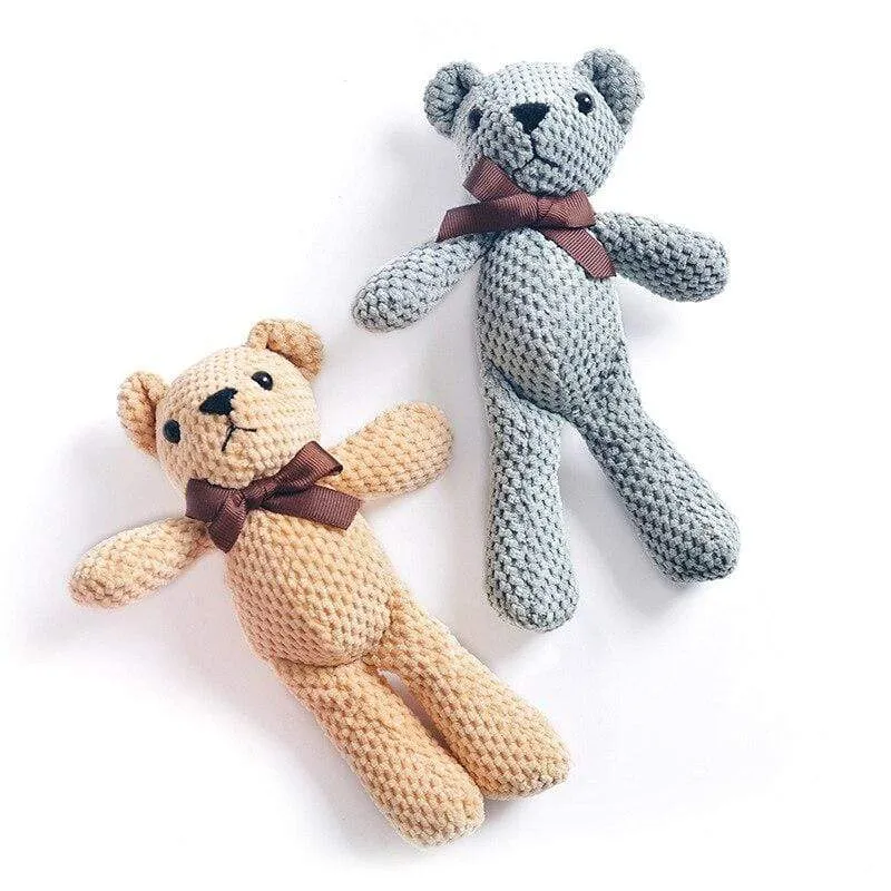 Cartoon Teddybär Kaninchen Plüschtiere Netter Hase Schlüsselanhänger Anhänger Puppe Weiches Stofftier Plüschtier Hochzeit Geburtstag Dekor