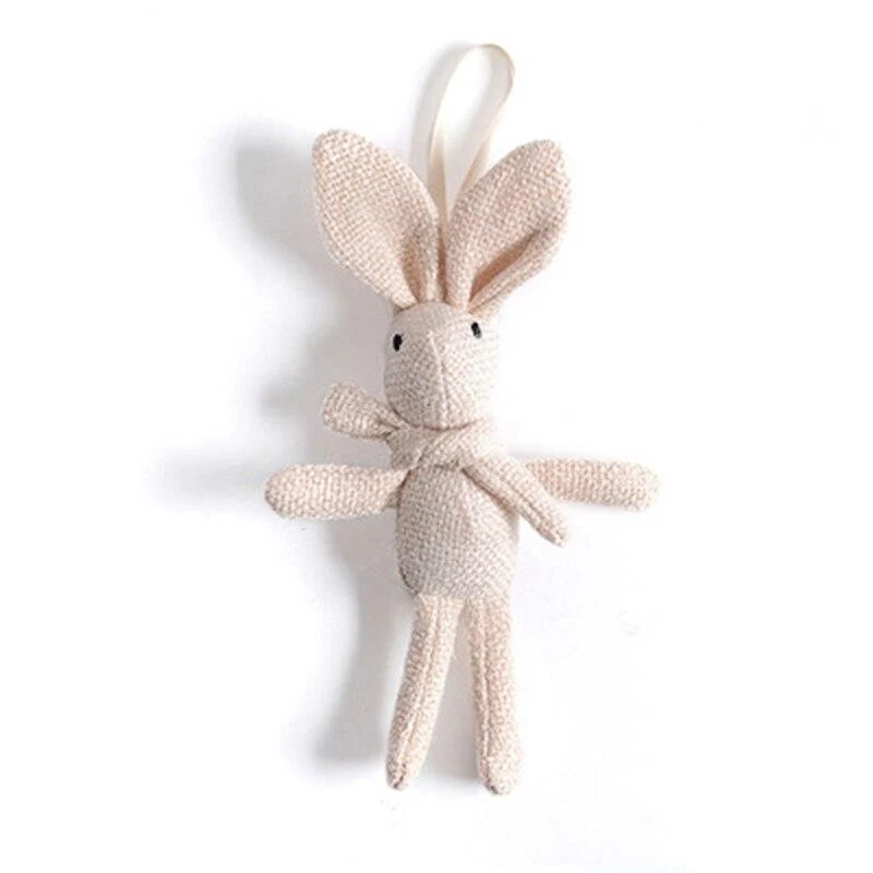 Cartoon Teddybär Kaninchen Plüschtiere Netter Hase Schlüsselanhänger Anhänger Puppe Weiches Stofftier Plüschtier Hochzeit Geburtstag Dekor