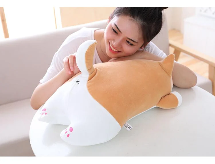 36/55 Cute Fat Shiba Inu Hund Plüschtier Gefüllte Weiche Kawaii Tier Cartoon Kissen Schönes Geschenk für Kinder Baby Kinder Gute Qualität