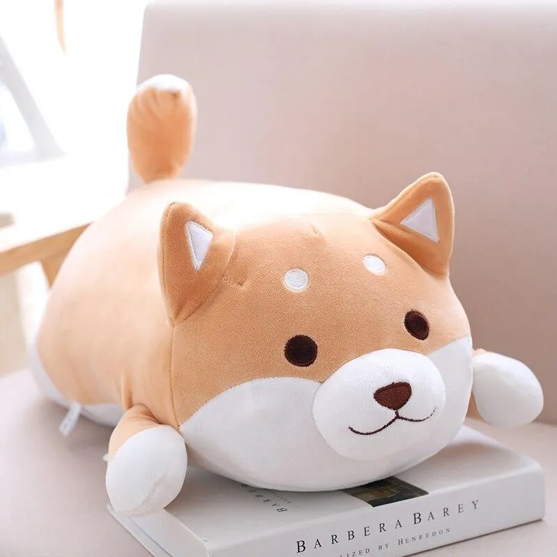 36/55 Cute Fat Shiba Inu Hund Plüschtier Gefüllte Weiche Kawaii Tier Cartoon Kissen Schönes Geschenk für Kinder Baby Kinder Gute Qualität