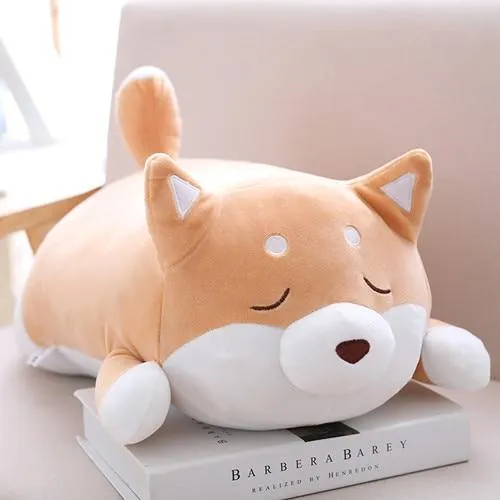 36/55 Cute Fat Shiba Inu Hund Plüschtier Gefüllte Weiche Kawaii Tier Cartoon Kissen Schönes Geschenk für Kinder Baby Kinder Gute Qualität