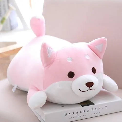 36/55 Cute Fat Shiba Inu Hund Plüschtier Gefüllte Weiche Kawaii Tier Cartoon Kissen Schönes Geschenk für Kinder Baby Kinder Gute Qualität