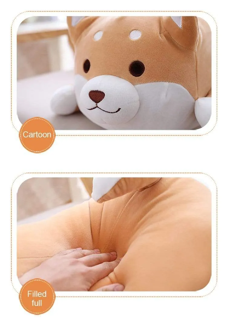 36/55 Cute Fat Shiba Inu Hund Plüschtier Gefüllte Weiche Kawaii Tier Cartoon Kissen Schönes Geschenk für Kinder Baby Kinder Gute Qualität