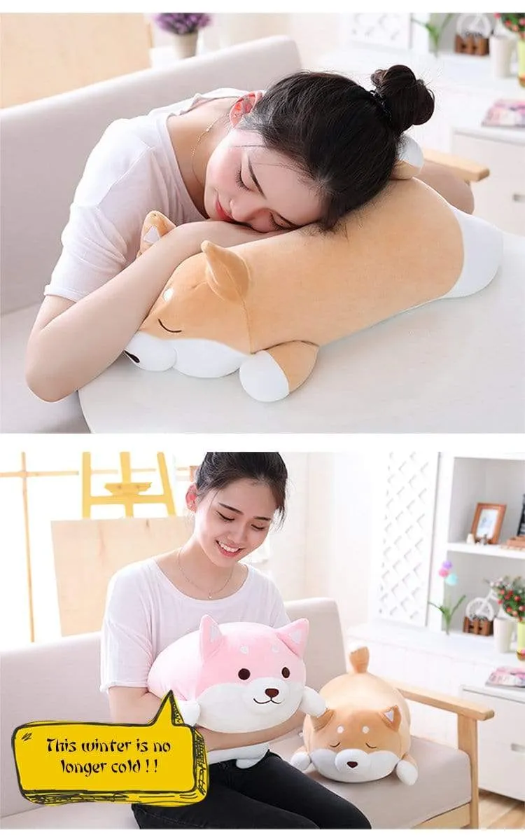 36/55 Cute Fat Shiba Inu Hund Plüschtier Gefüllte Weiche Kawaii Tier Cartoon Kissen Schönes Geschenk für Kinder Baby Kinder Gute Qualität