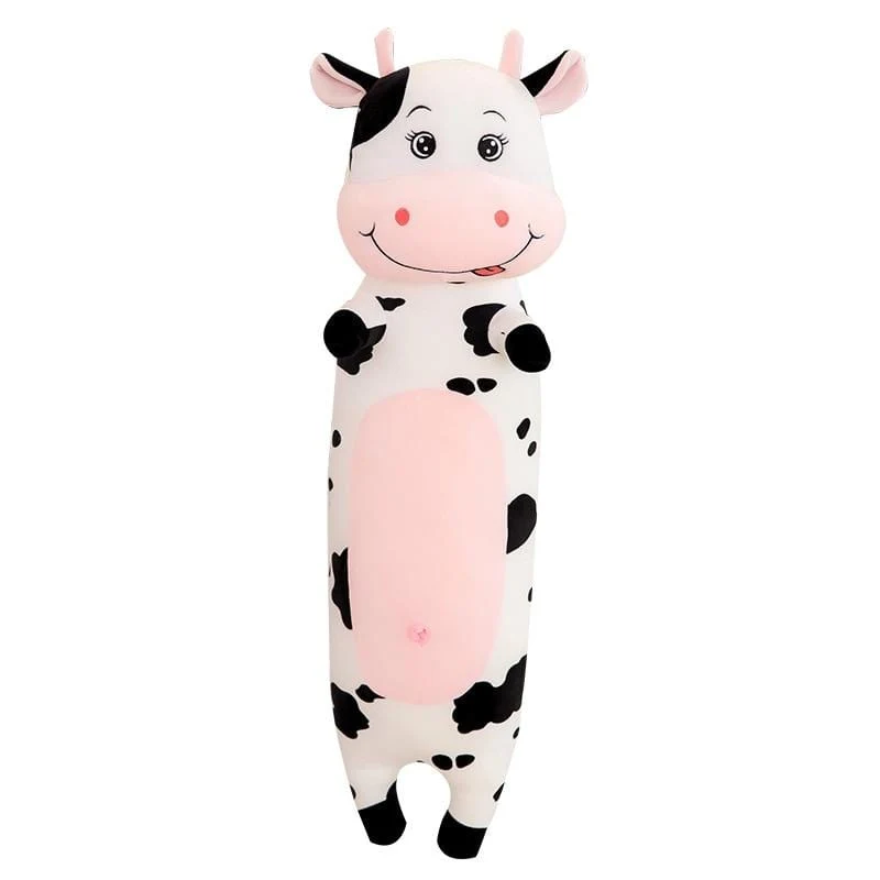 70 cm-100 cm Schöne Kreative Milchkuh Plüsch Kissen Spielzeug Weiche Angefüllte Cartoon Tier Vieh Puppe Schlafzimmer Schlaf Kissen kissen